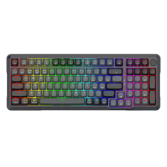Redragon BREAGI PRO K688 98+1 Gasket Wireless Mechanical Keyboard (Triple Mode, RGB, Hot-Swappable, Cream Linear Switches) - Guards On Duty Shop & Security Guards