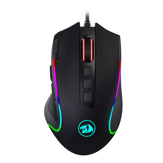 REDRAGON PREDATOR 4000DPI RGB Ergo Gaming Mouse - Black - Guards On Duty Shop & Security Guards