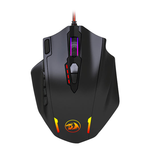REDRAGON IMPACT 12400DPI MMO Gaming Mouse - Black - Guards On Duty Shop & Security Guards