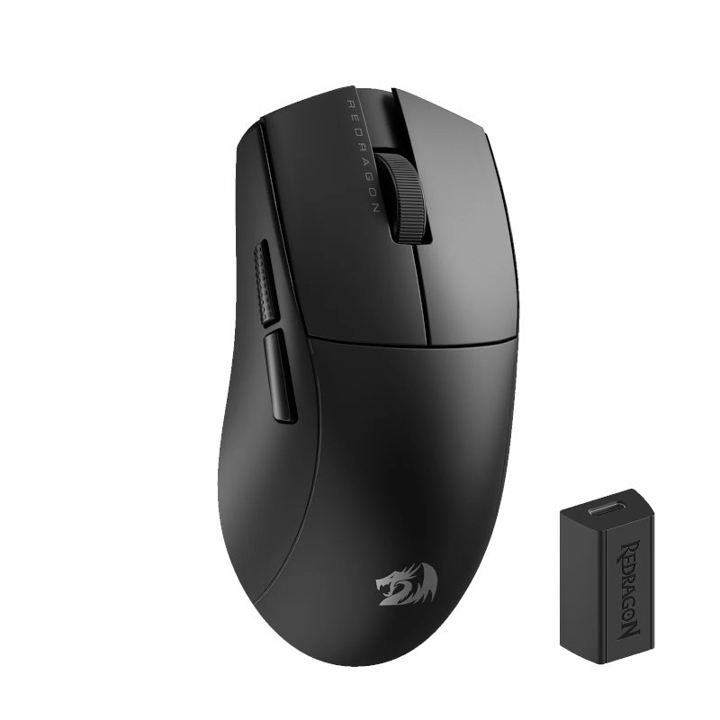 REDRAGON M916 PRO 4K 3-Mode Wireless Gaming Mouse - Black - Guards On Duty Shop & Security Guards