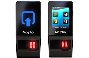 Idemia Morpho Access Sigma Lite Bio IP65* (Ident 500 persons), (extendable to 20 000) 12VDC/PoE INCLUDES IMPRO UNLOCK