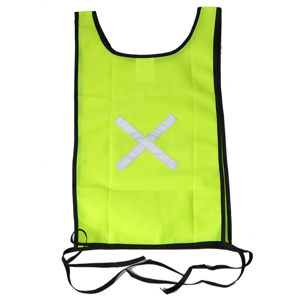 Pinnacle Maxi Reflective BIB Lime (Pack of 5) (Pack of 5)