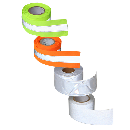 Pinnacle Flame Retardant Reflective Tape Silver 5cm x 100m Roll