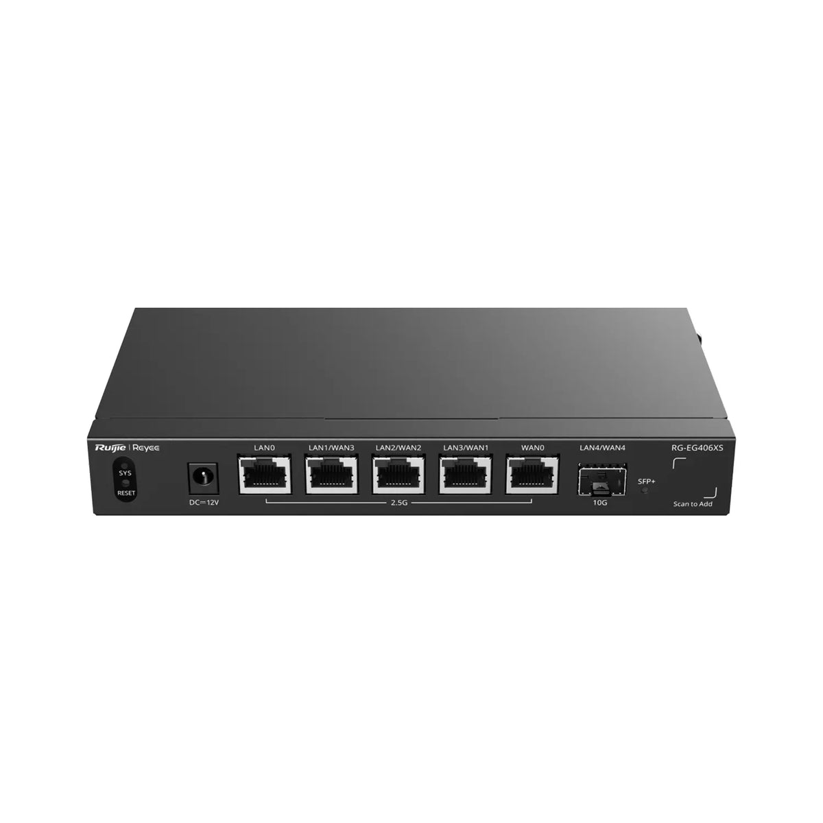 Reyee RG-EG406XS – 5 Port 2.5G Cloud Router with 10G SFP+