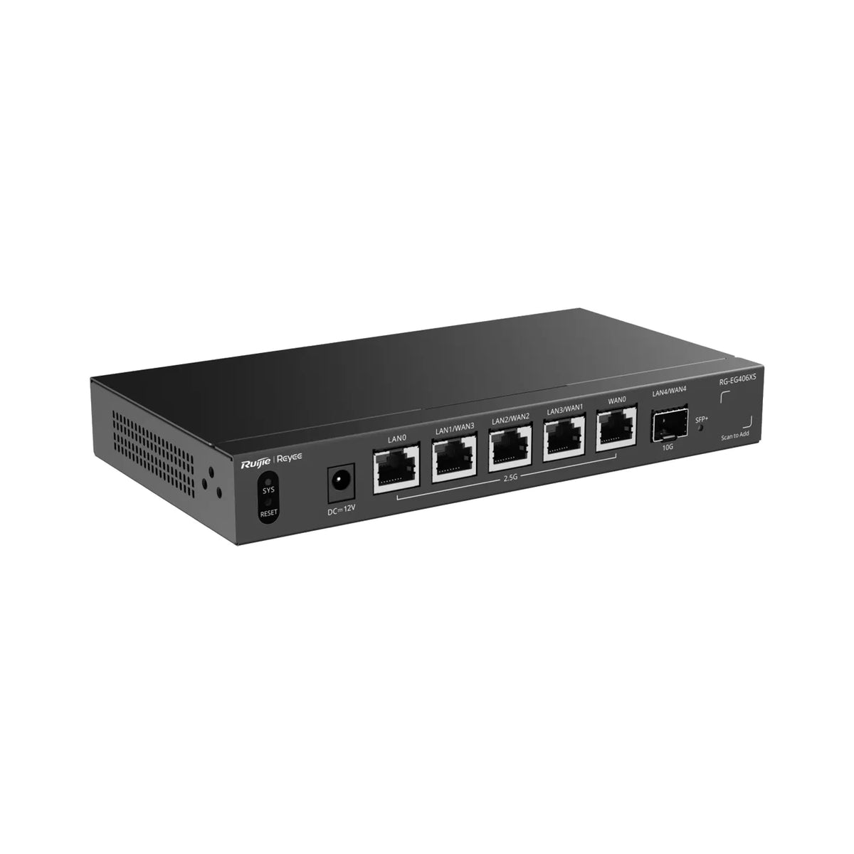 Reyee RG-EG406XS – 5 Port 2.5G Cloud Router with 10G SFP+