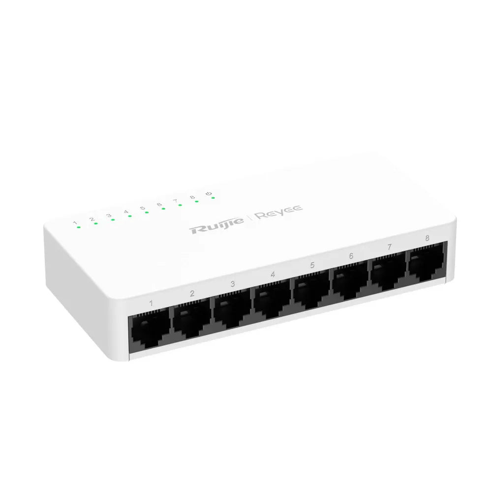 Reyee RG-ES08F | 8-Port 10/100 Fast Ethernet Unmanaged Switch