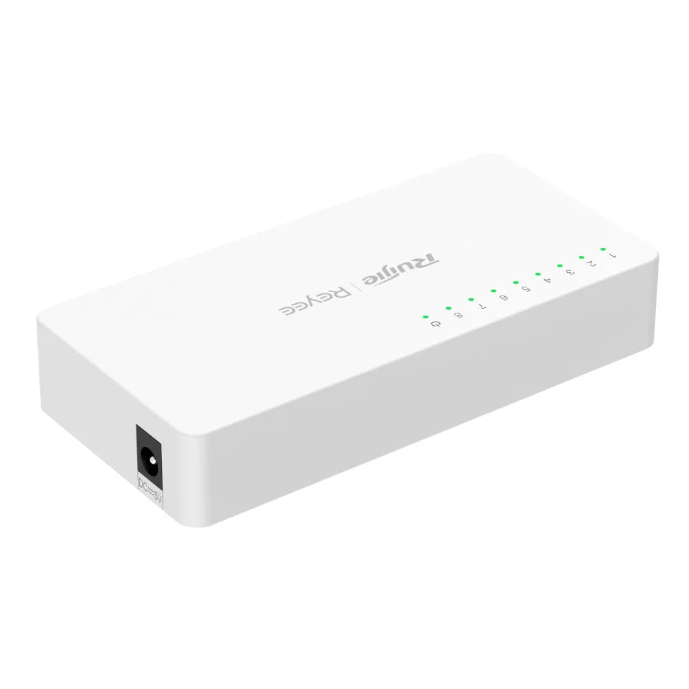 Reyee RG-ES08F | 8-Port 10/100 Fast Ethernet Unmanaged Switch