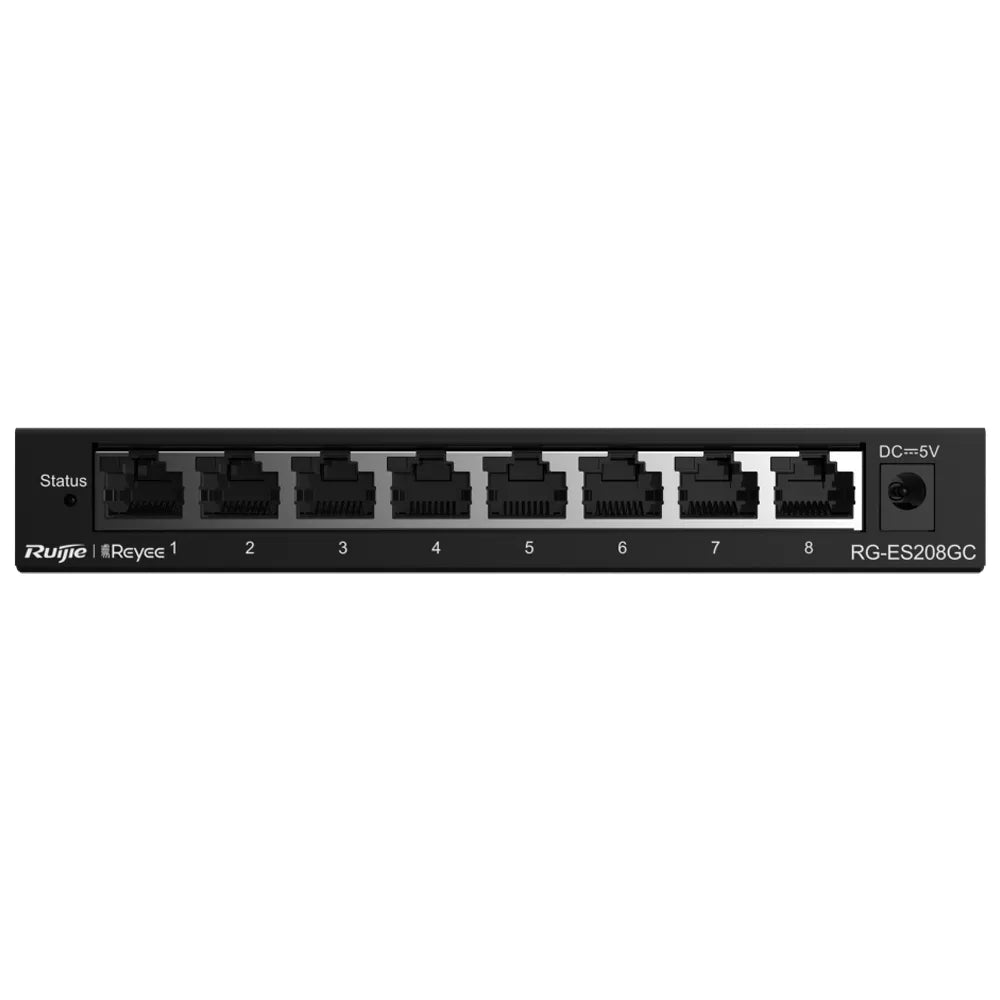 Reyee RG-ES208GC – 8 Port Gigabit Cloud Managed Switch