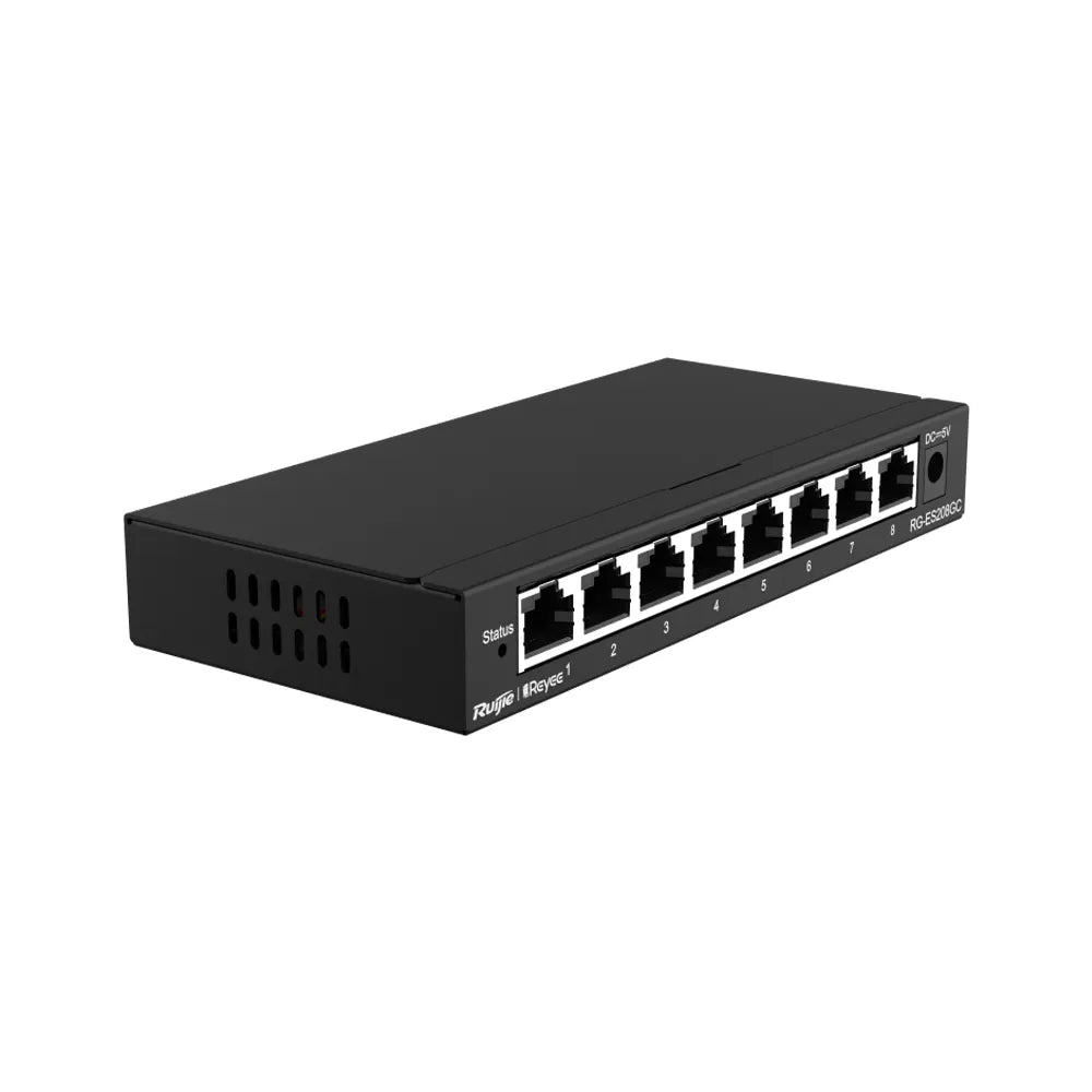 Reyee RG-ES208GC – 8 Port Gigabit Cloud Managed Switch