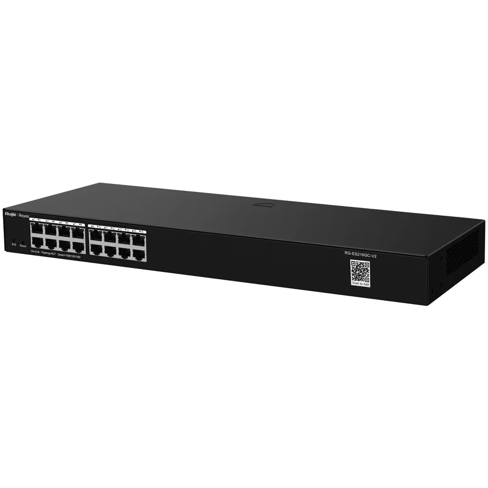 Reyee RG-ES216GC-V2 – 16 Port Gigabit Cloud Managed Switch