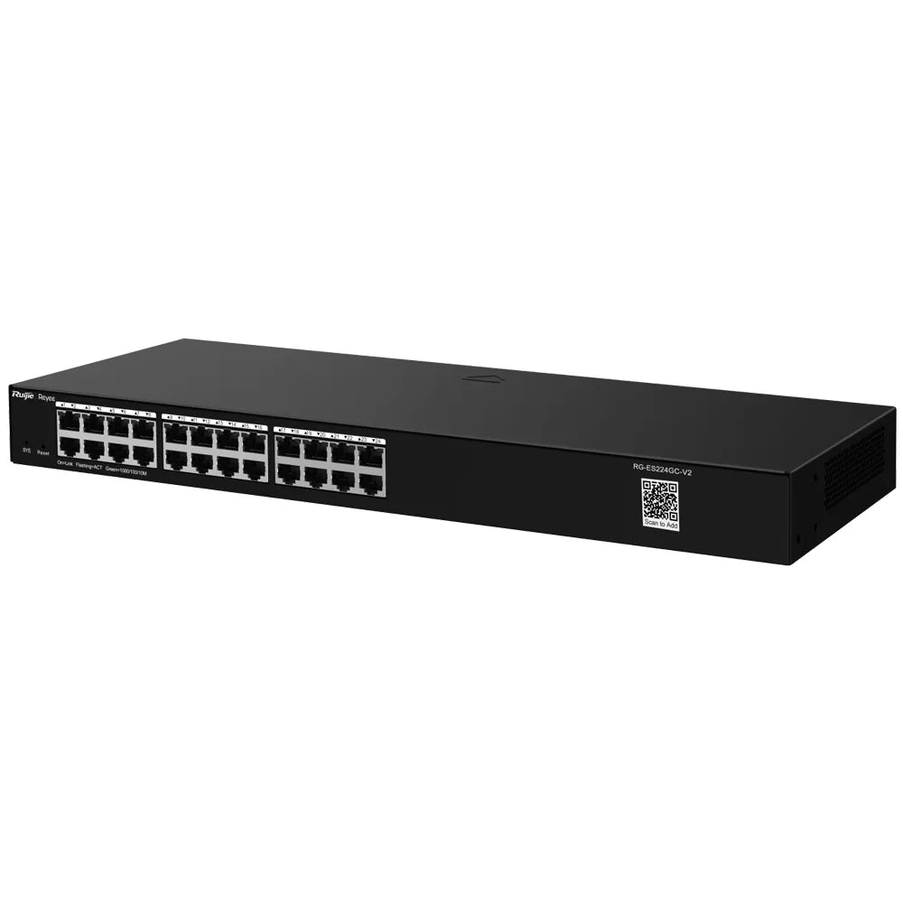 Reyee RG-ES224GC-V2 – 24 Port Gigabit Cloud Managed Switch