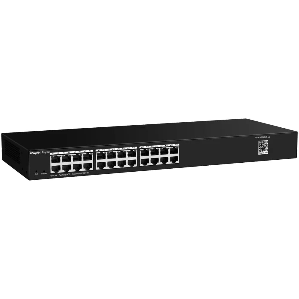 Reyee RG-ES224GC-V2 – 24 Port Gigabit Cloud Managed Switch
