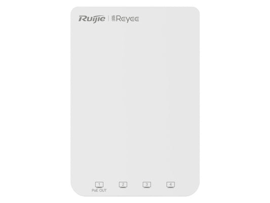 Reyee Dual Band WiFi 5 1300Mbps 5 Port Gigabit Mesh In-Wall AP - Guards On Duty Shop & Security Guards