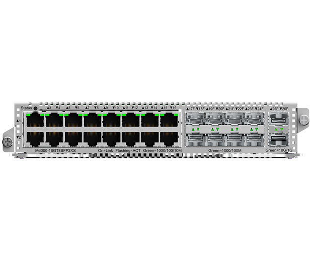 Reyee RG-M6000-16SFP8GT2XS Module Card for RG-NBS6002 Switch