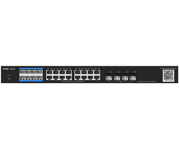 Reyee RG-NBF5200M-8FS16GT4XS e-Lighten Layer 3 Core Switch and OLT