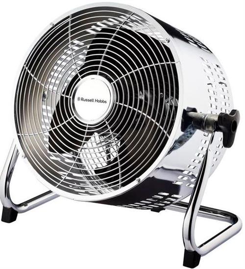 Russell Hobbs 25Cm Silver Vintage Desktop Fan