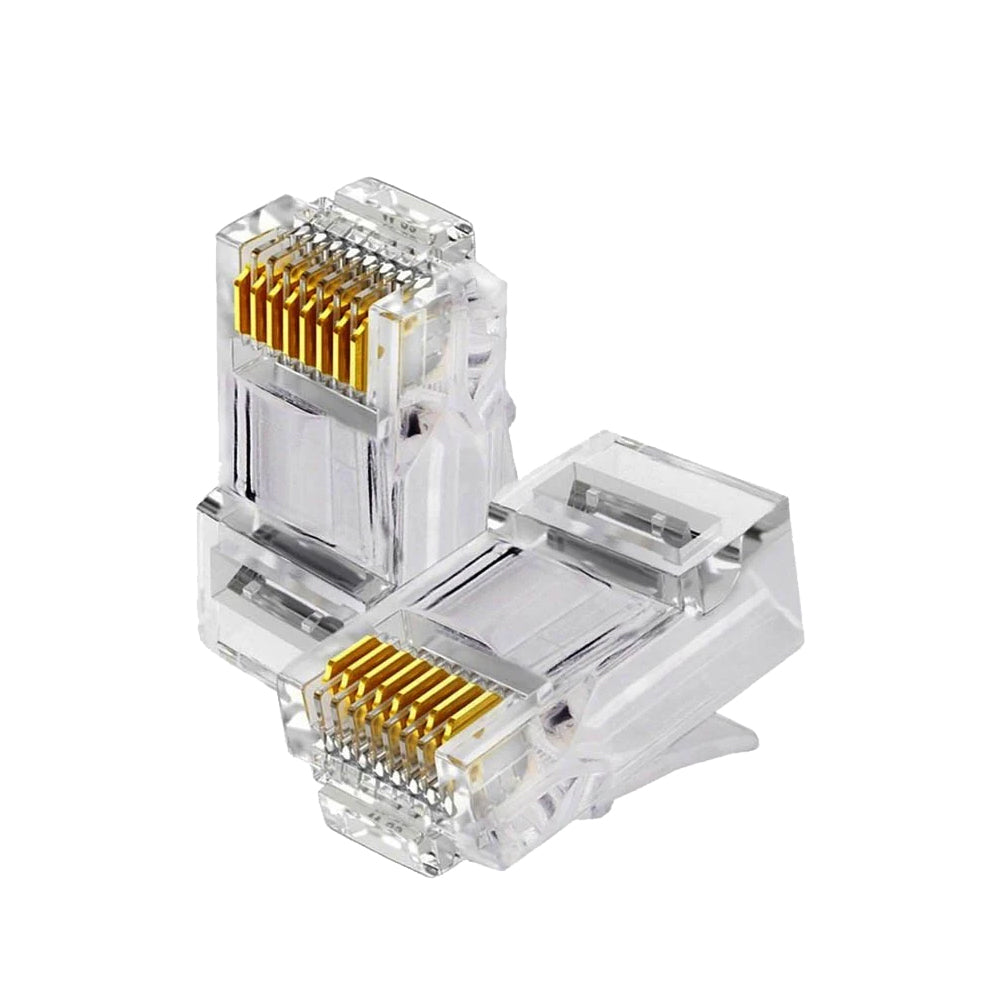 CAT5 RJ45 UTP Through hole connector
