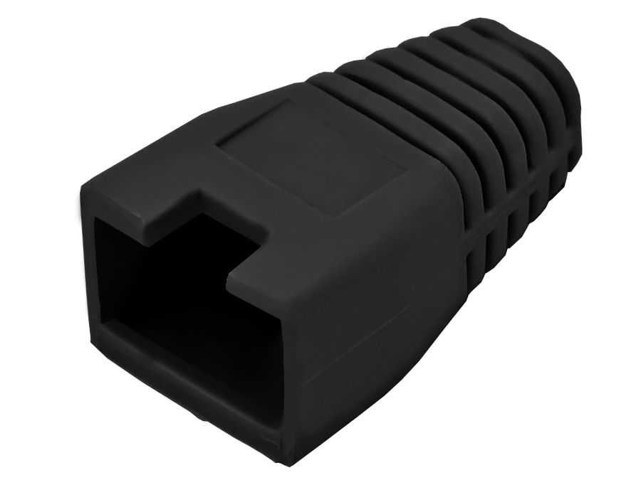 Linkbasic Black Boots RJ45 - Guards On Duty Shop & Security Guards