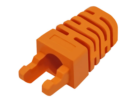 Linkbasic RJ45 Orange Crimp Boot - Guards On Duty Shop & Security Guards