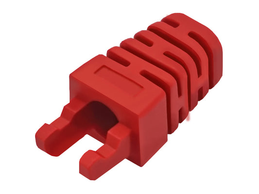 Linkbasic RJ45 Red Crimp Boot - Guards On Duty Shop & Security Guards