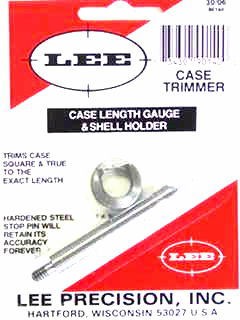 Lee 30/06 Springfield Case Length Gauge & Shell Holder