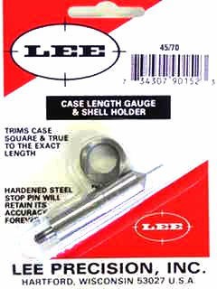 Lee 45/70 Government Case Length Gauge & Shell Holder