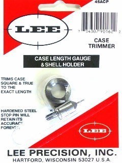 Lee 45 ACP Case Length Gauge & Shell Holder