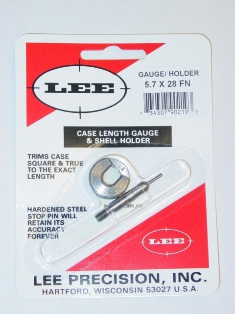 Lee 5.7X28MM FN Case Length Gauge & Shell Holder