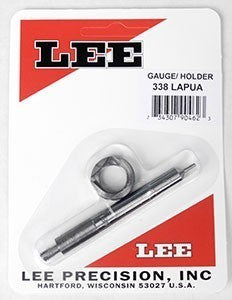 Lee 338 Lapua Case Length Gauge & Shell Holder