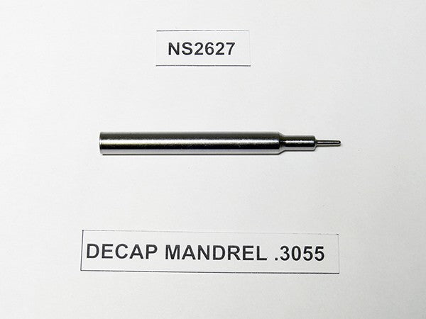 Lee Decap Mandrel .3055 - Neck Sizing Dies 300 WSM Part (NS2627)