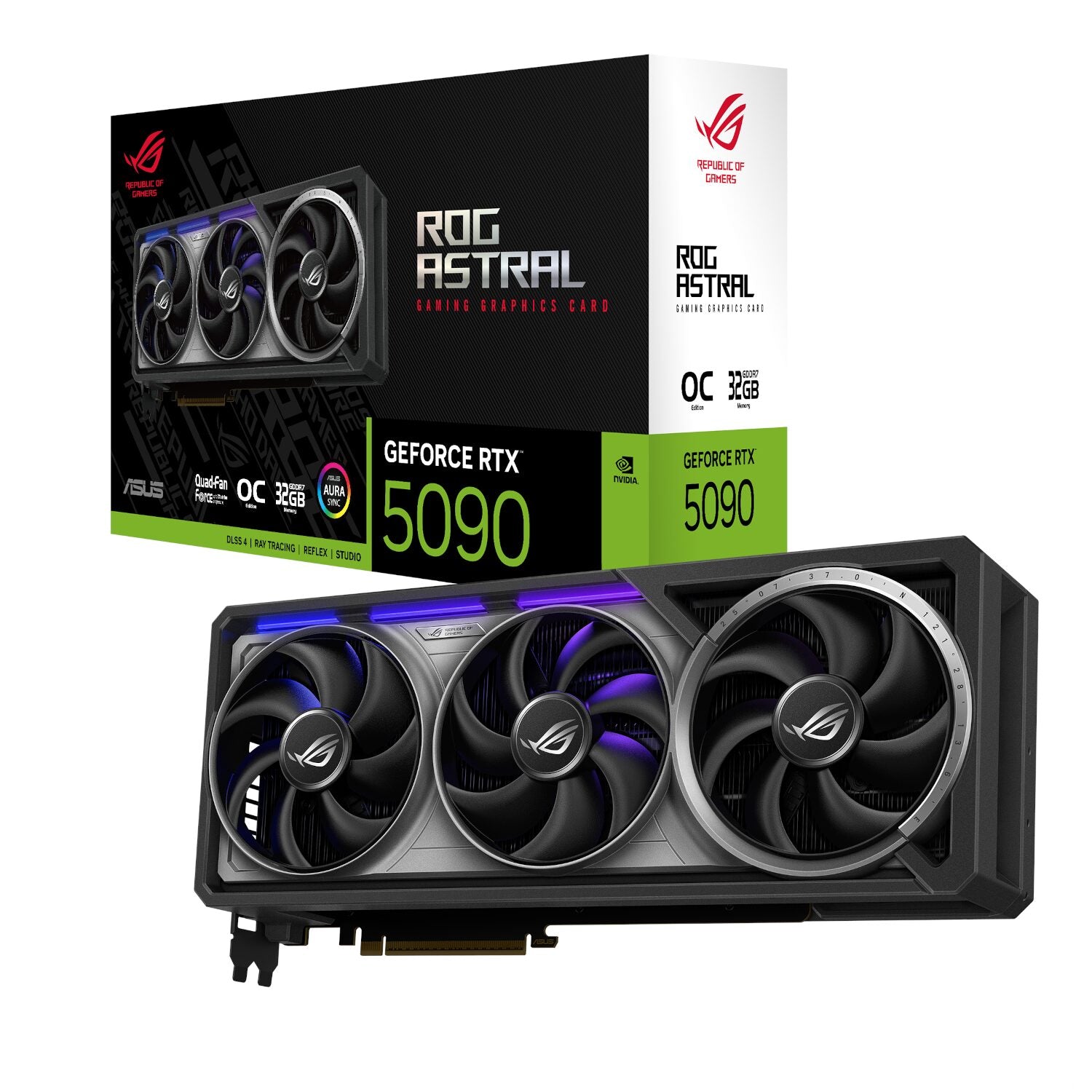 Asus ROG Astral GeForce RTX 5090 32GB GDDR7 OC Edition - Guards On Duty Shop & Security Guards