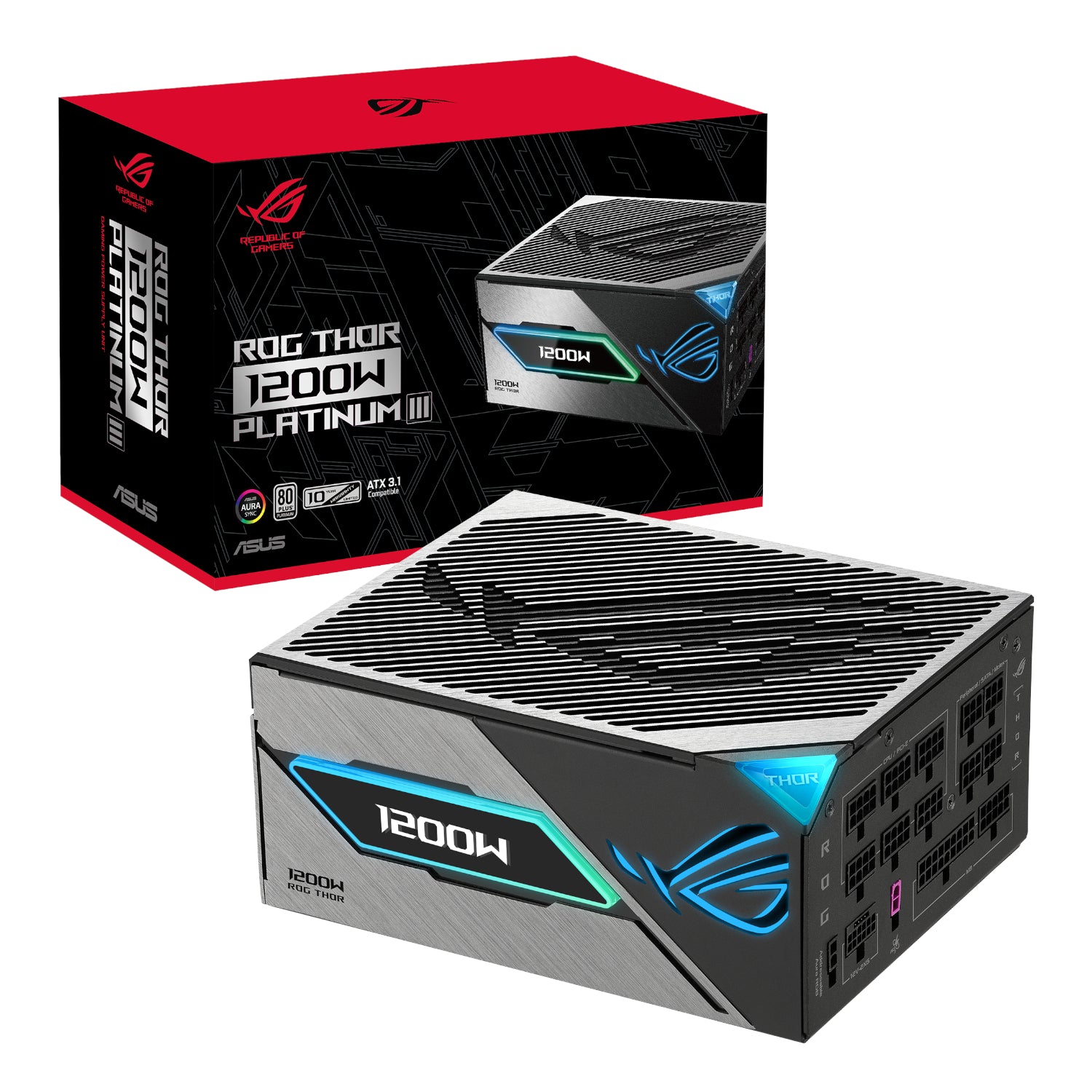 Asus ROG Thor 1200W 80 PLUS Platinum III ATX Modular Power Supply - Guards On Duty Shop & Security Guards