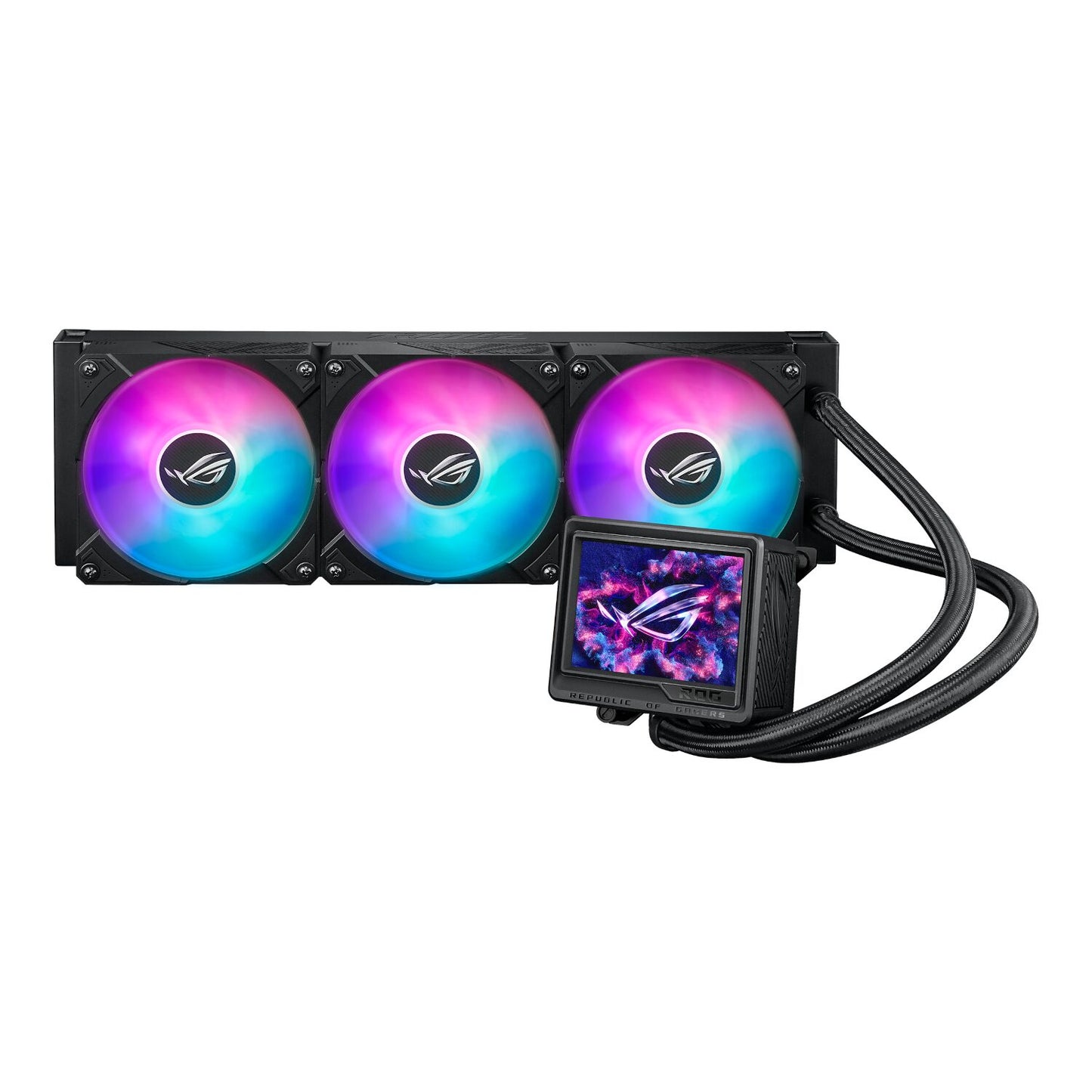 Asus ROG Ryujin III ARGB AIO Liquid Cooler - 3.5" LCD Display - Guards On Duty Shop & Security Guards