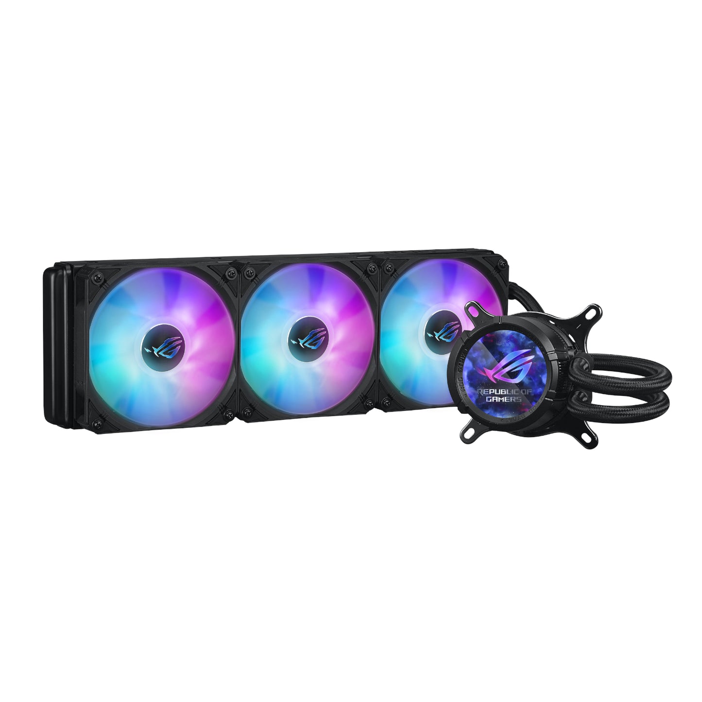 Asus ROG STRIX LC III 360 ARGB LCD All-in-one CPU Liquid Cooler - Black - Guards On Duty Shop & Security Guards