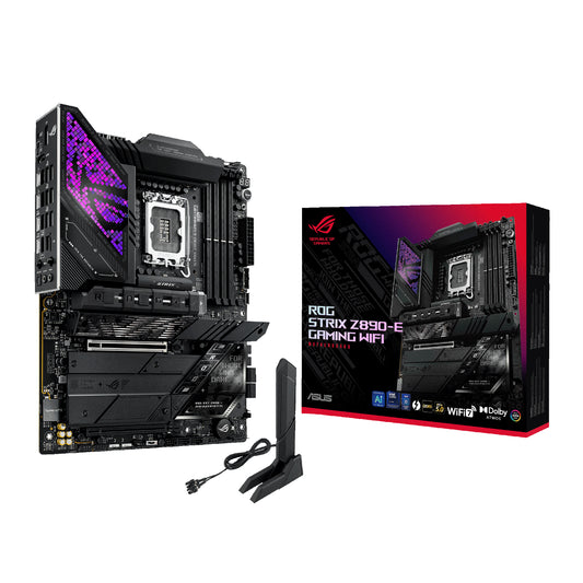 Asus ROG Strix Z890-E Gaming WIFI Intel LGA1851 ATX Gaming Motherboard - Guards On Duty Shop & Security Guards