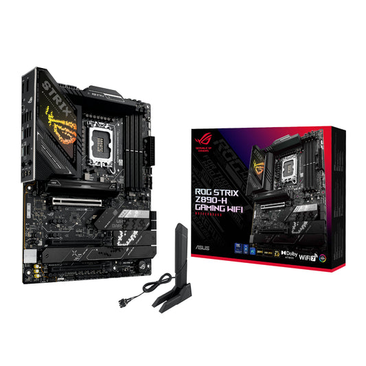Asus ROG Strix Z890-H GAMING WIFI Intel LGA1851 ATX Motherboard - Guards On Duty Shop & Security Guards