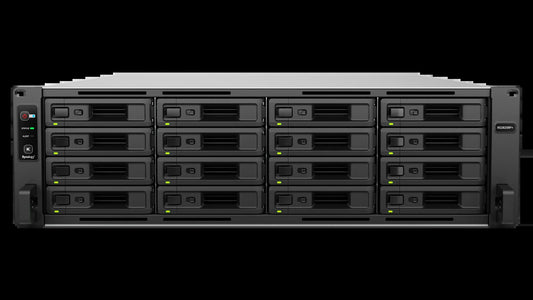 Synology RS2825RP+ 16 Bay RackStation (Expandable to 28 bay)  - AMD Ryzen V1780B 4C CPU 8GB DDR4 ECC UDIMM (2 DIMM slots)