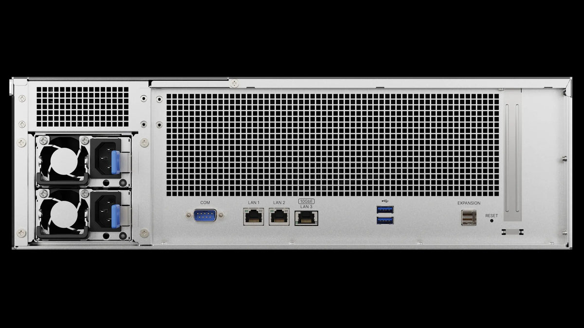 Synology RS2825RP+ 16 Bay RackStation (Expandable to 28 bay)  - AMD Ryzen V1780B 4C CPU 8GB DDR4 ECC UDIMM (2 DIMM slots)