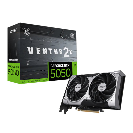 MSI GeForce RTX 5050 8G VENTUS 2X OC Graphics Card - Guards On Duty Shop & Security Guards