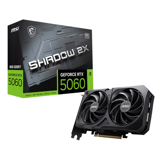 MSI GeForce RTX 5060 SHADOW 2X OC 8GB Graphics Card - Guards On Duty Shop & Security Guards