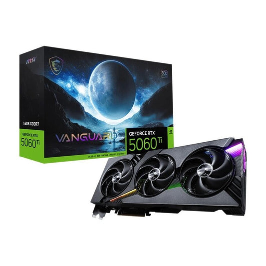 Msi RTX 5060 TI 16G VAN SOC - MSI RTX 5060 TI 16G VANGUARD SOC