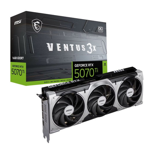 Msi RTX 5070 TI 16G VEN 3X OC - MSI RTX 5070 TI 16G VENTUS 3X OC