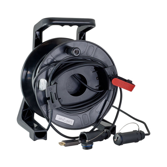 30m Armored Fibre Hdmi Cable on Reel — LinkQnet | Guards on Duty Shop