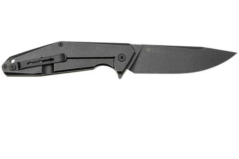 Ruike Blackwashed Green G10 Pocket Knife Guards On Duty Security