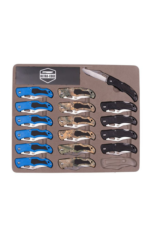 UltraEdge Back Lock Knife - 18pc Display