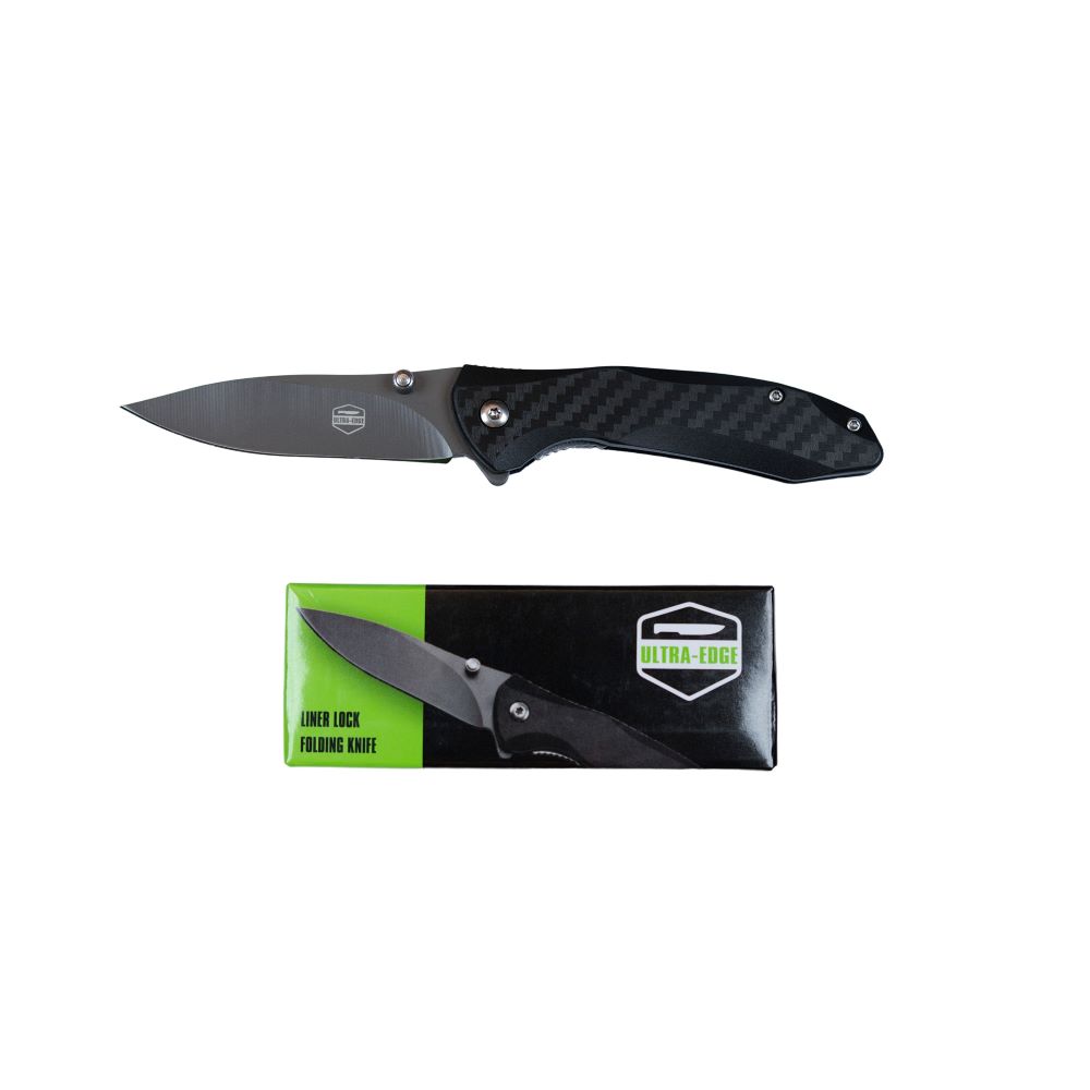 UltraEdge Liner Locking Titanium Coated Folding Knife