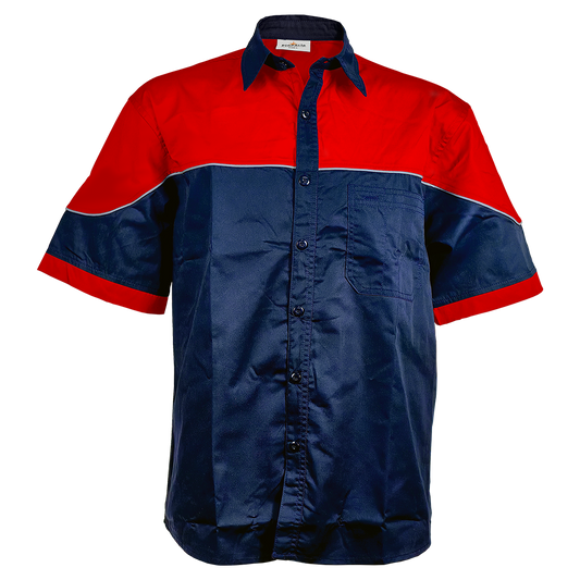 Pinnacle Race Shirt Red/Navy