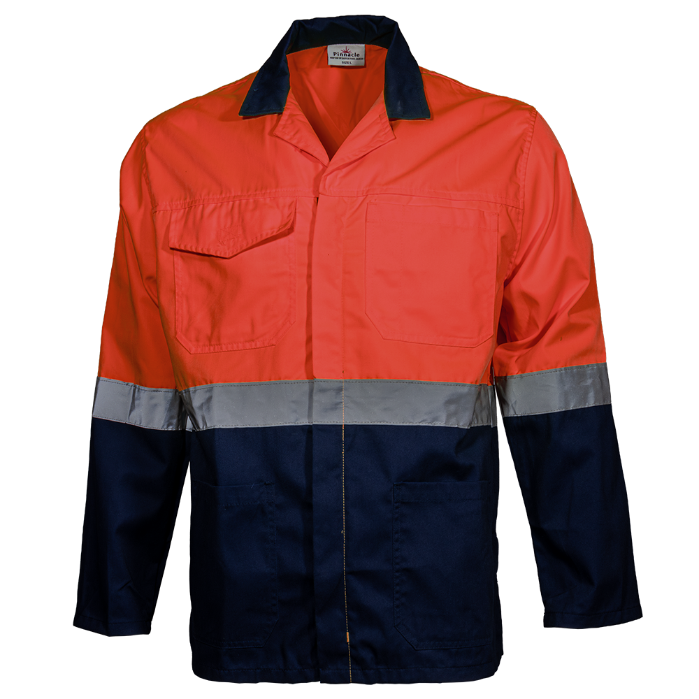 Pinnacle Navy/Red Reflective Working Jacket (S – 3XL)