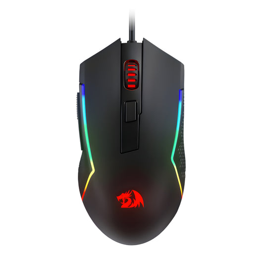 Redragon M616 TRIDENT 10000DPI RGB Gaming Mouse - Black - Guards On Duty Shop & Security Guards