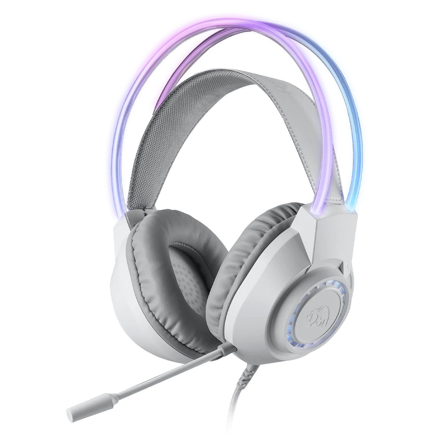 Redragon SCREAM Over-Ear RGB Gaming Headset - White - Guards On Duty Shop & Security Guards
